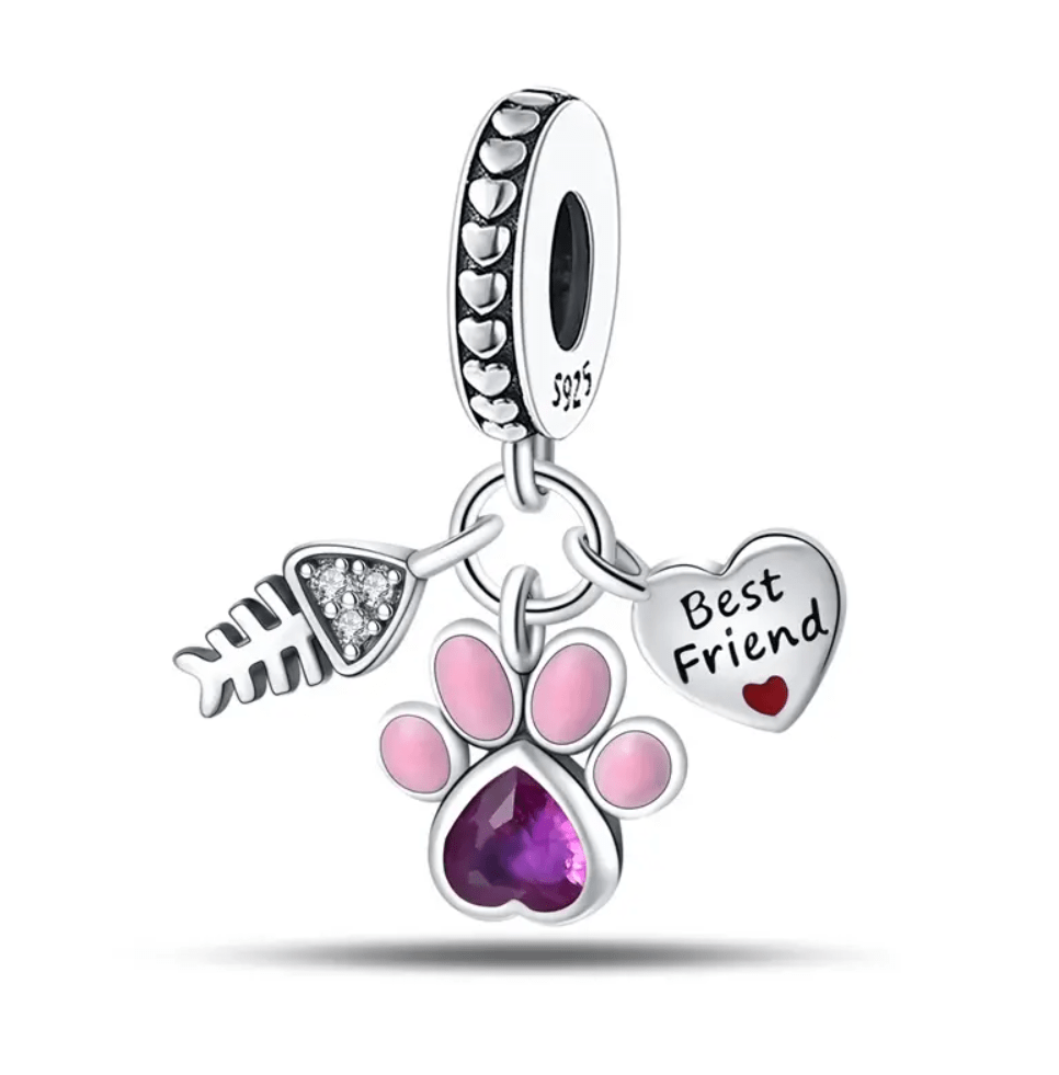 Friendship Triple Dangle Charm