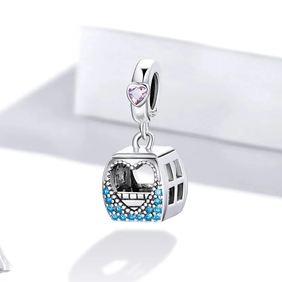 Cable Car Dangle Charm