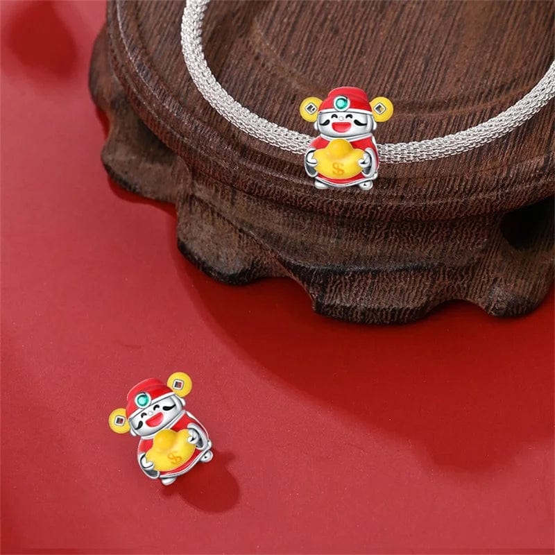 Caishen's Gold Wealth Charm
