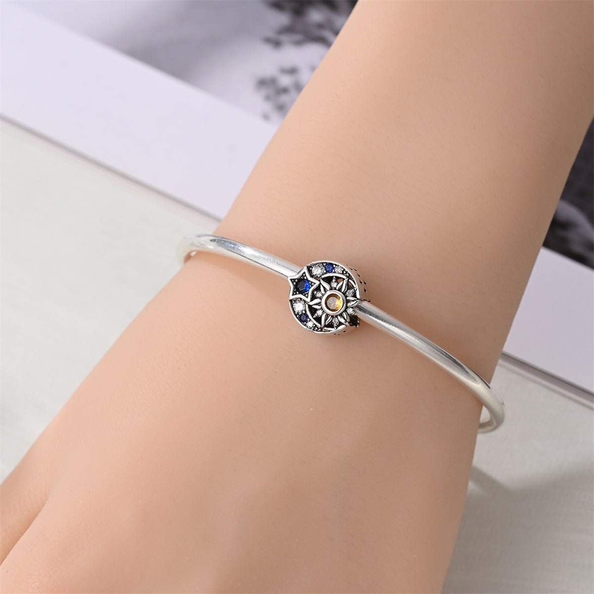 Celestial Sun, Moon & Stars Charm