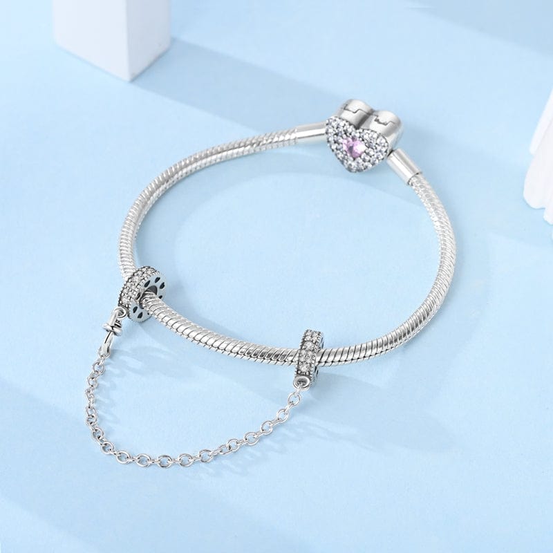 Classic Elegance Safety Chain Charm