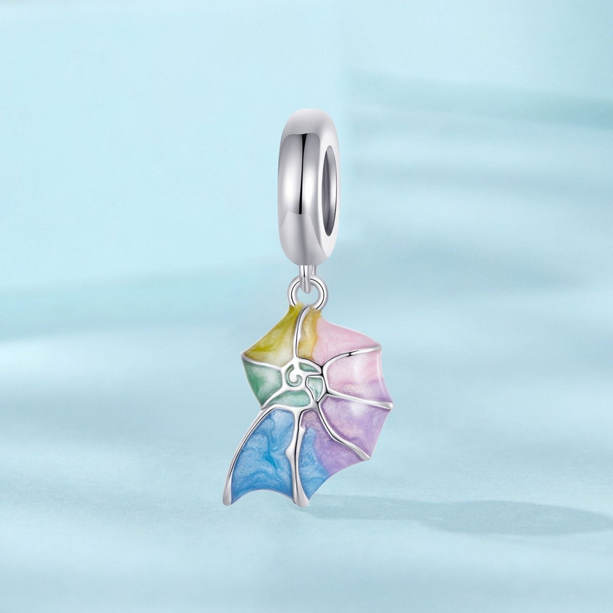 Colorful Seashell Dangle Charm