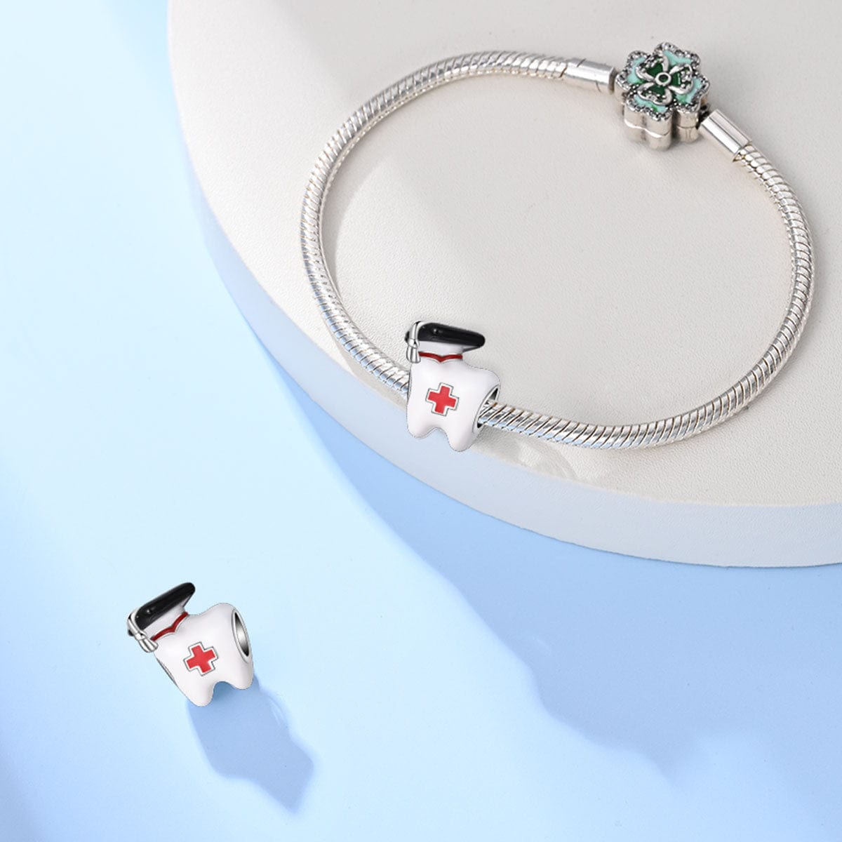 Dentist Graduation Tooth Charm