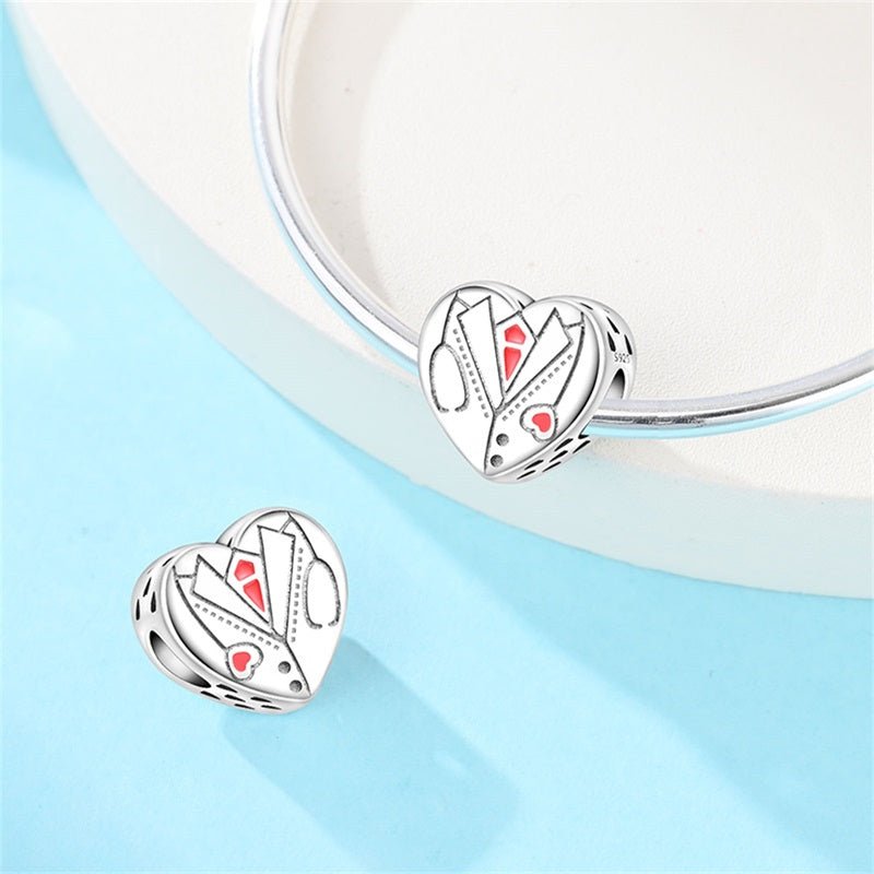 Doctor Heart Charm