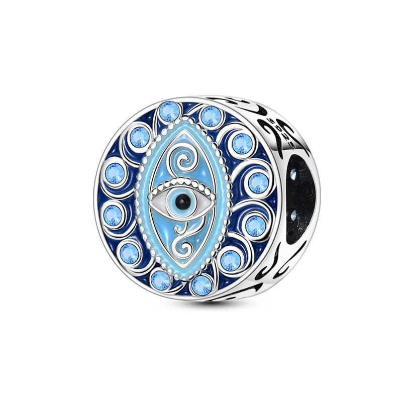 Evil Eye Round Charm