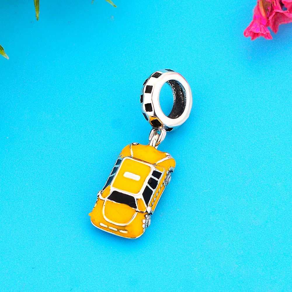 Friends TV Series Phoebe's Iconic Yellow Taxi Charm