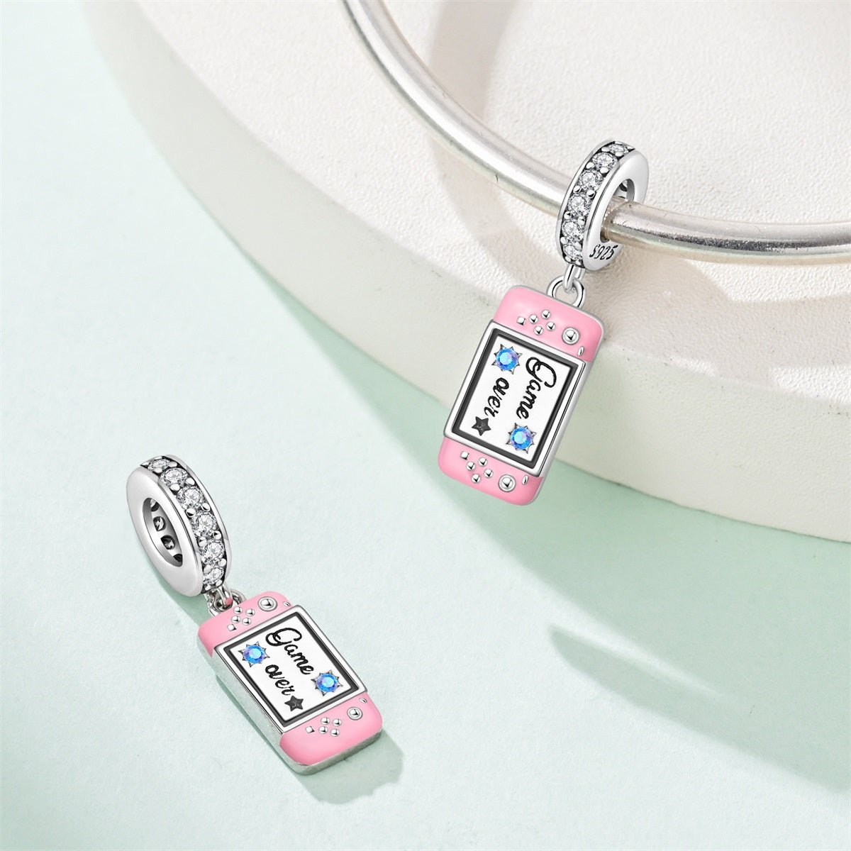 Game Over Console Dangle Charm