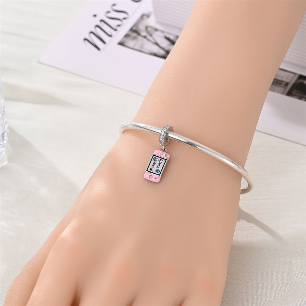 Game Over Console Dangle Charm