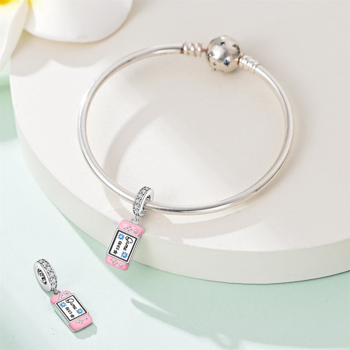 Game Over Console Dangle Charm