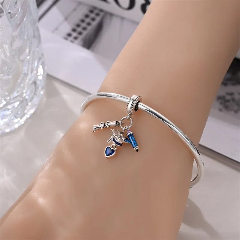 Graduation Triple Dangle Charm