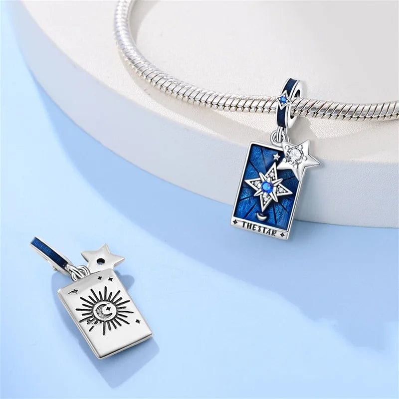 Guiding Star Tarot Card Dangle Charm