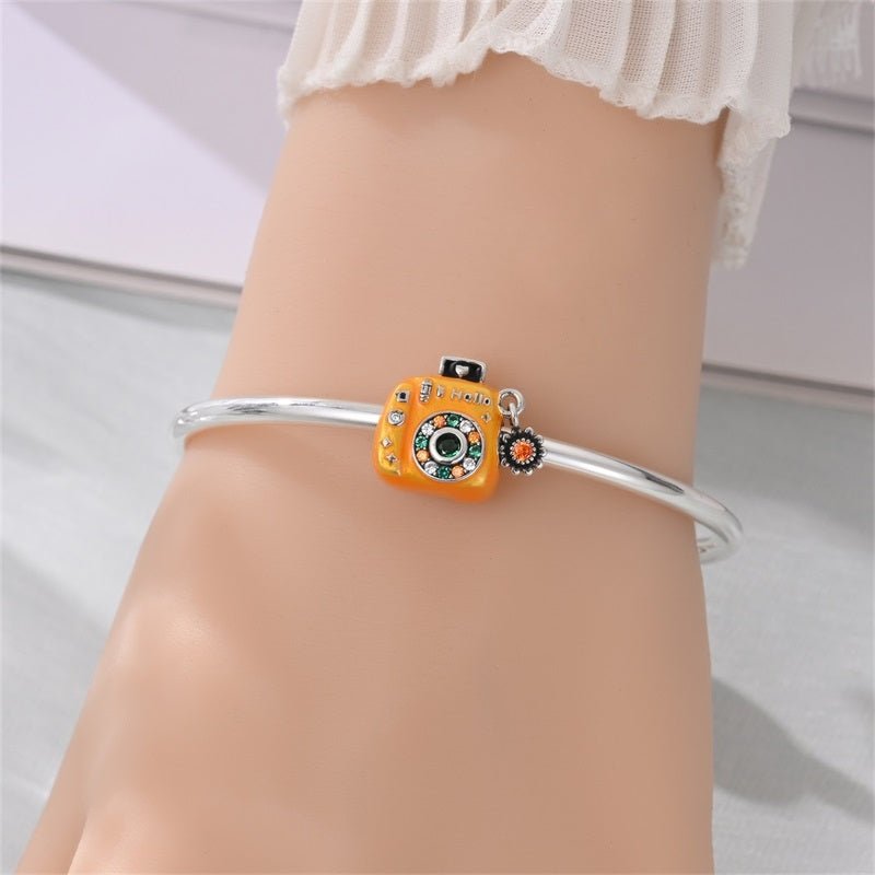 Halloween Pumpkin Camera Charm