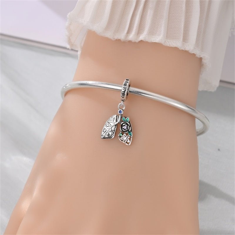 Healthy Lungs Dangle Charm