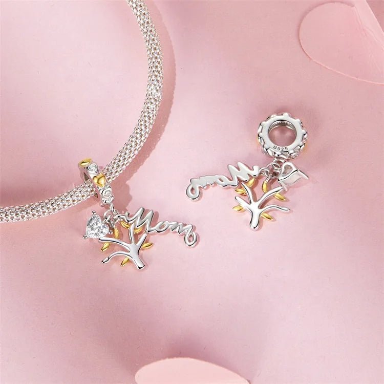 Heartfelt Mom Tree of Life Dangle Charm