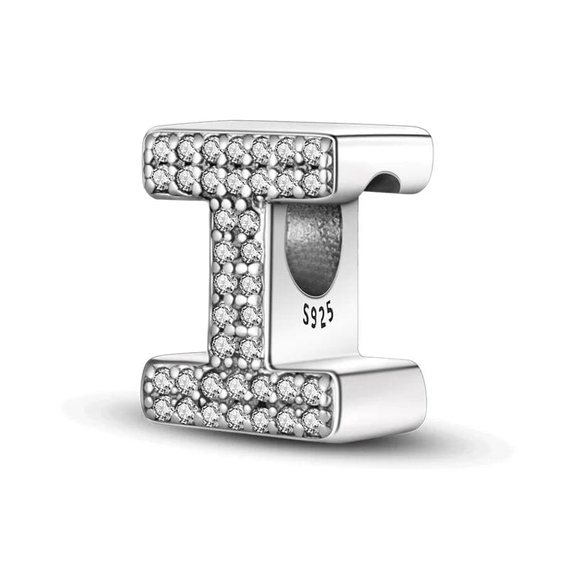 Sparkling Letter A~Z Alphabet Charm