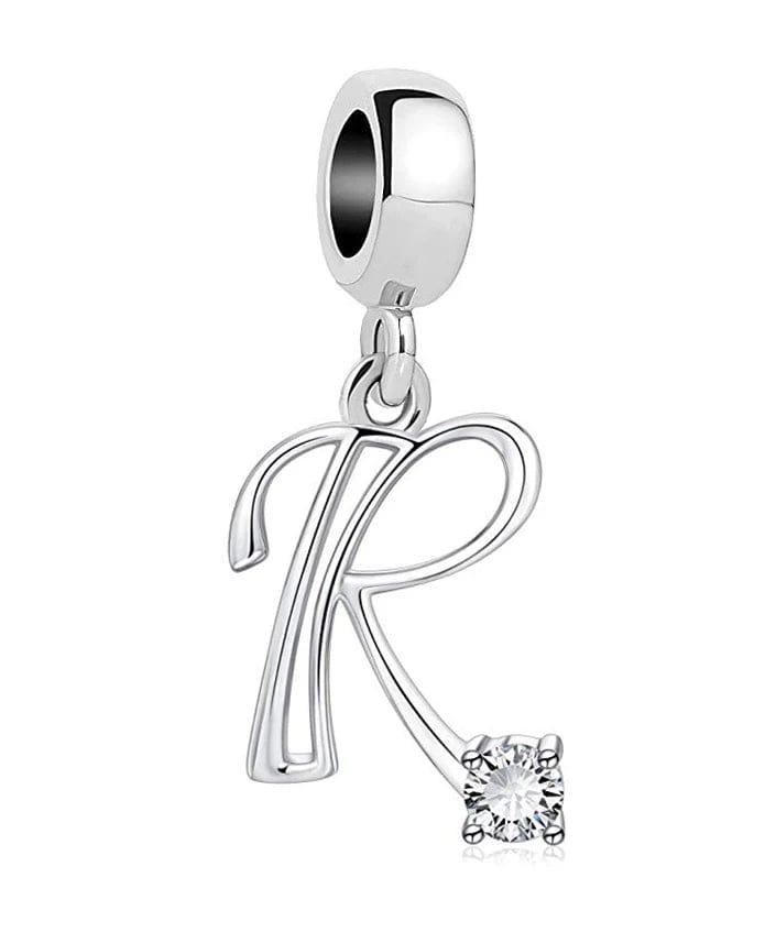 Elegant Crystal Letter A~Z Alphabet Charm