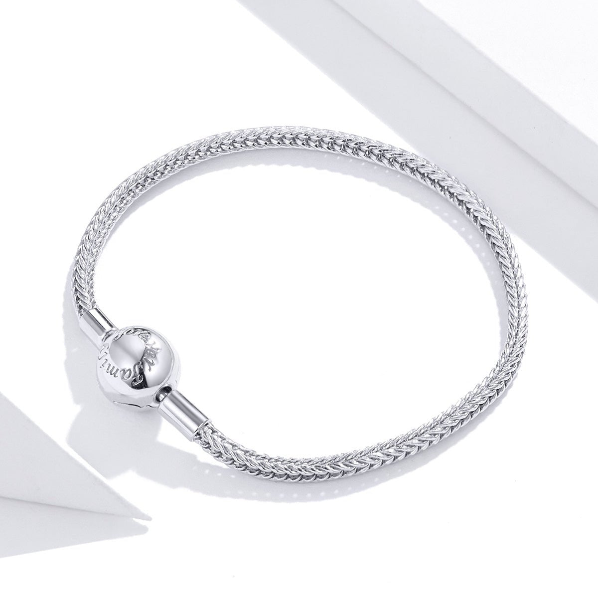 Love Forever Braided Charm Bracelet