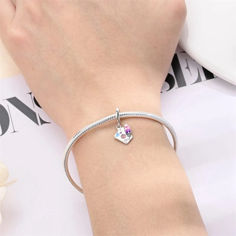 Love Letter Envelope Dangle Charm