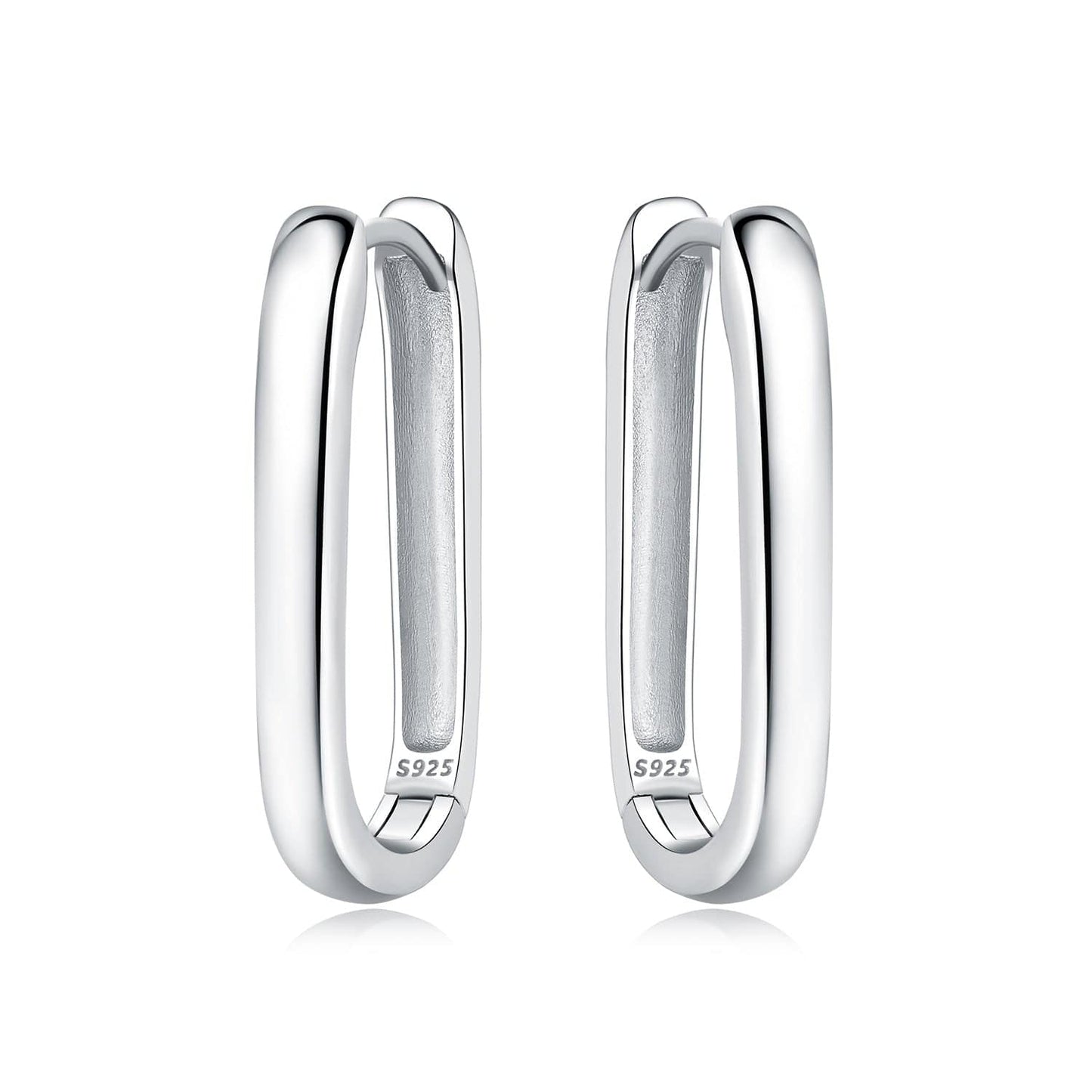 Minimalist Sleek Hoop Earrings