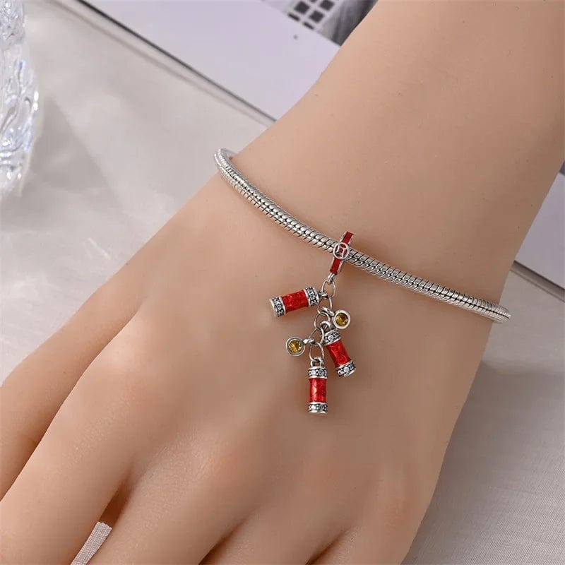 Nunchucks Dangle Charm