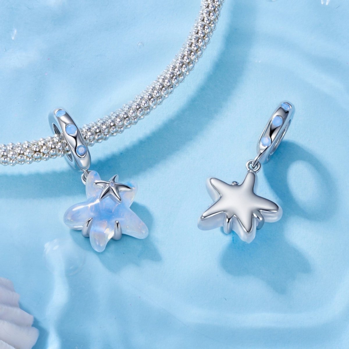 Colorful Starfish Mini Charm