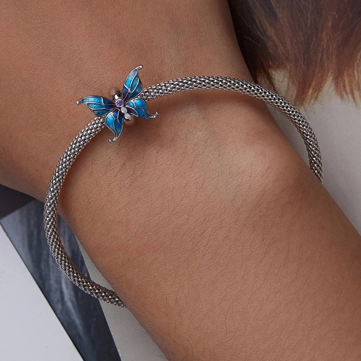 Oversized Butterfly Charm