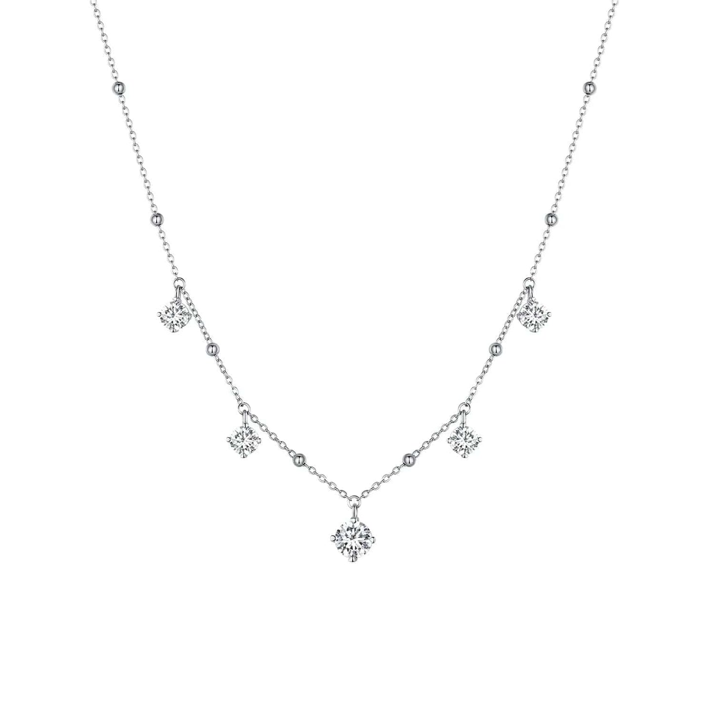 Pangama Moissanite Drop Necklace