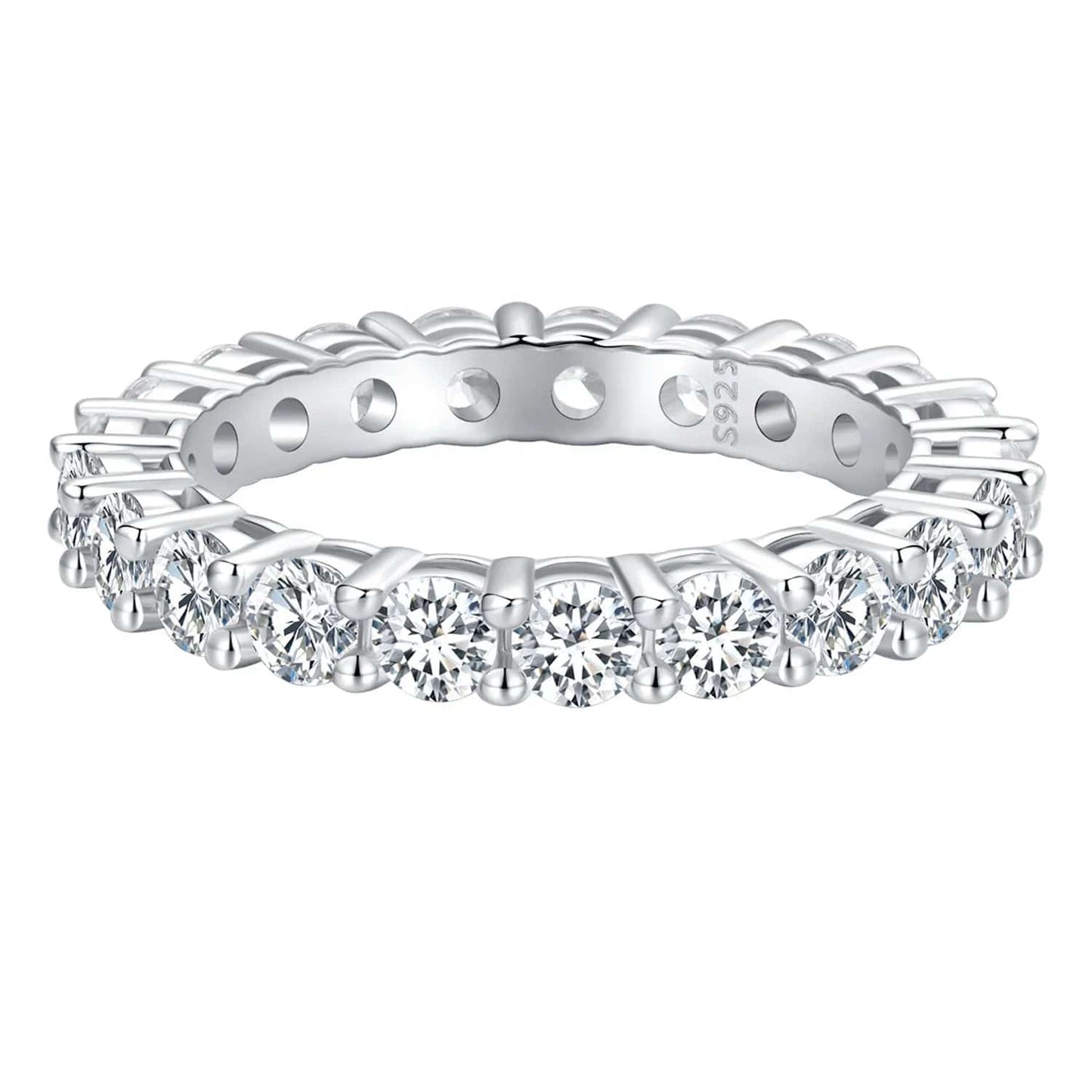 Pangama Moissanite Eternity Band