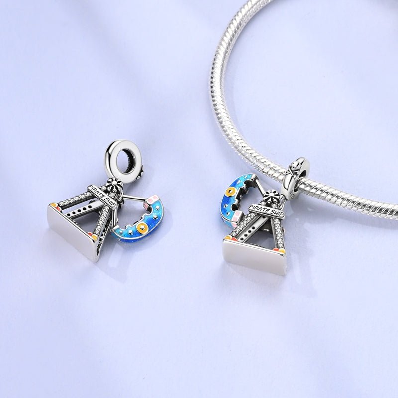 Pirate Ship Dangle Charm