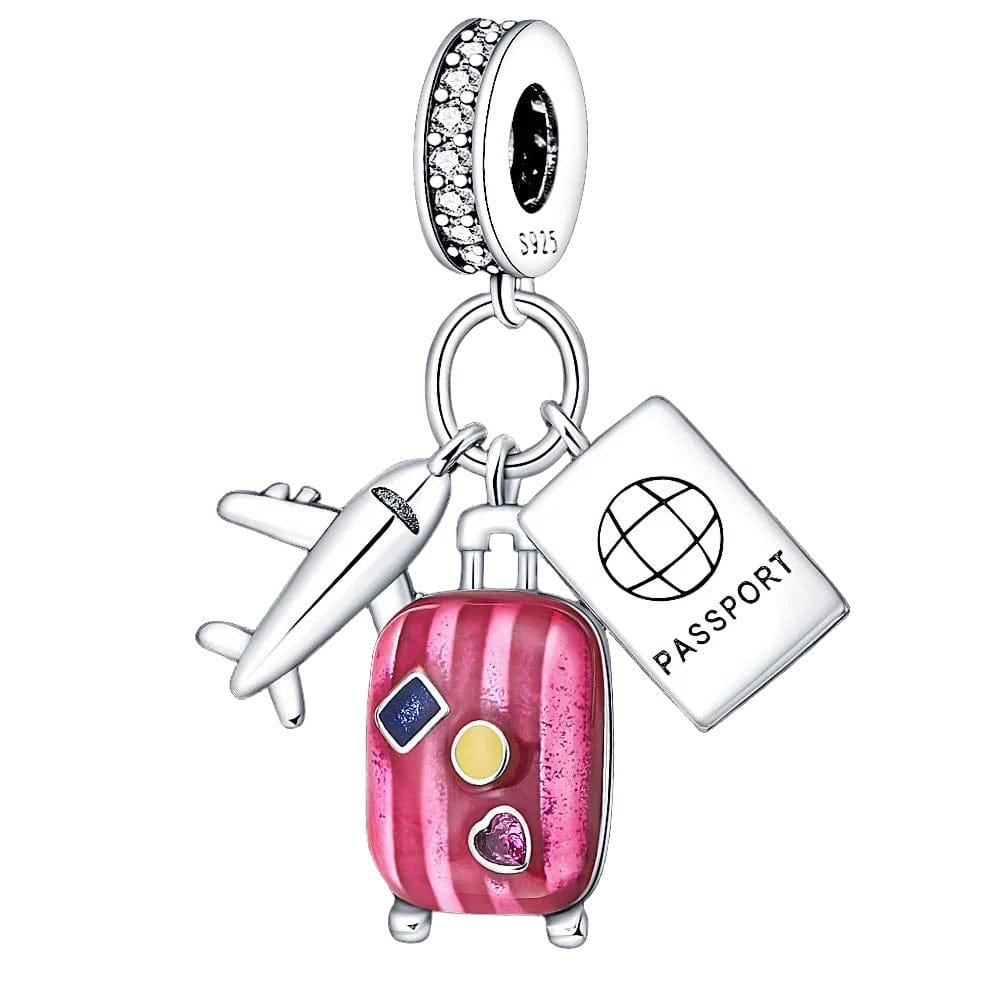 Shopping & Travel Charm Duo