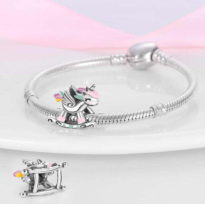 Rocking Unicorn Charm