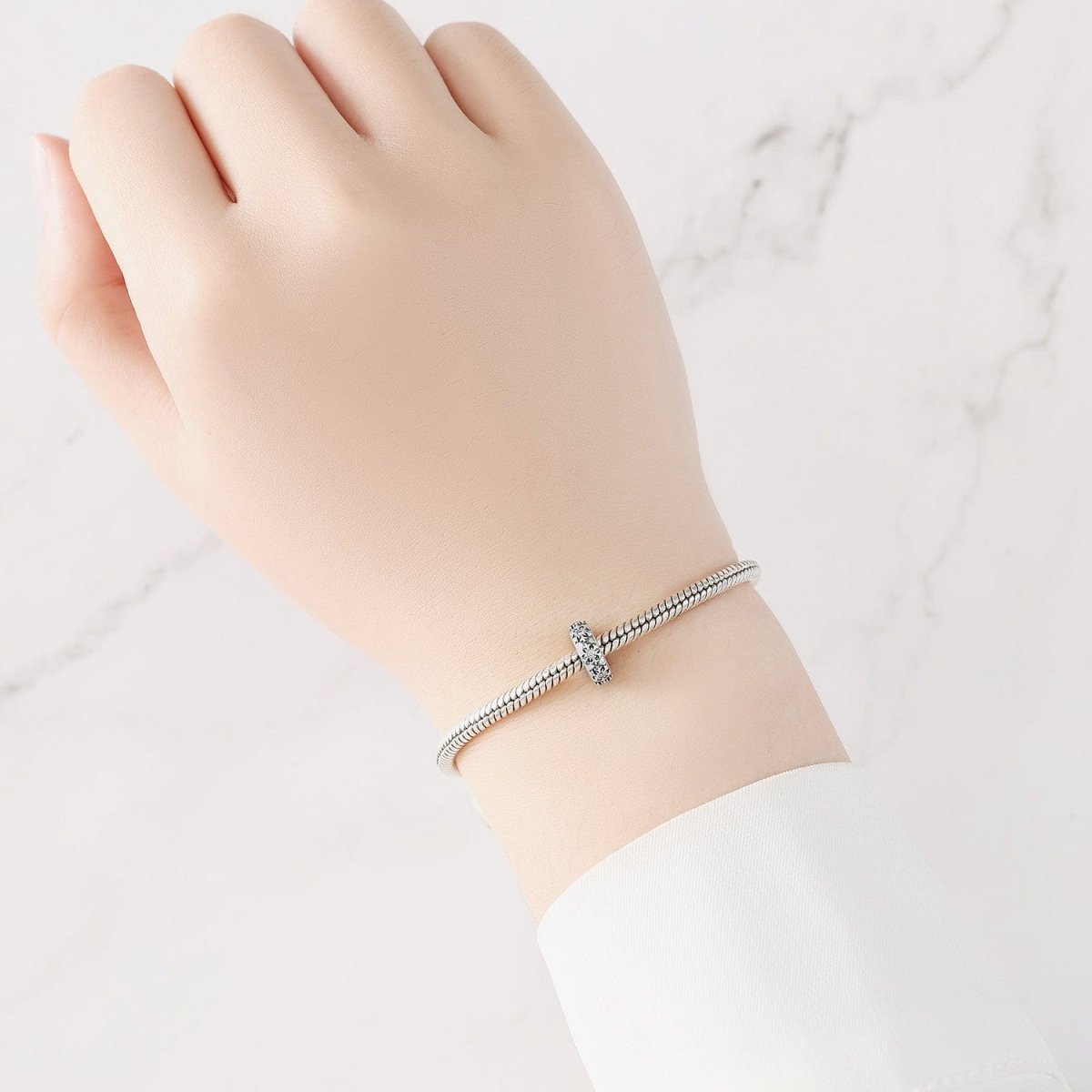 Snowflake Spacer Charm