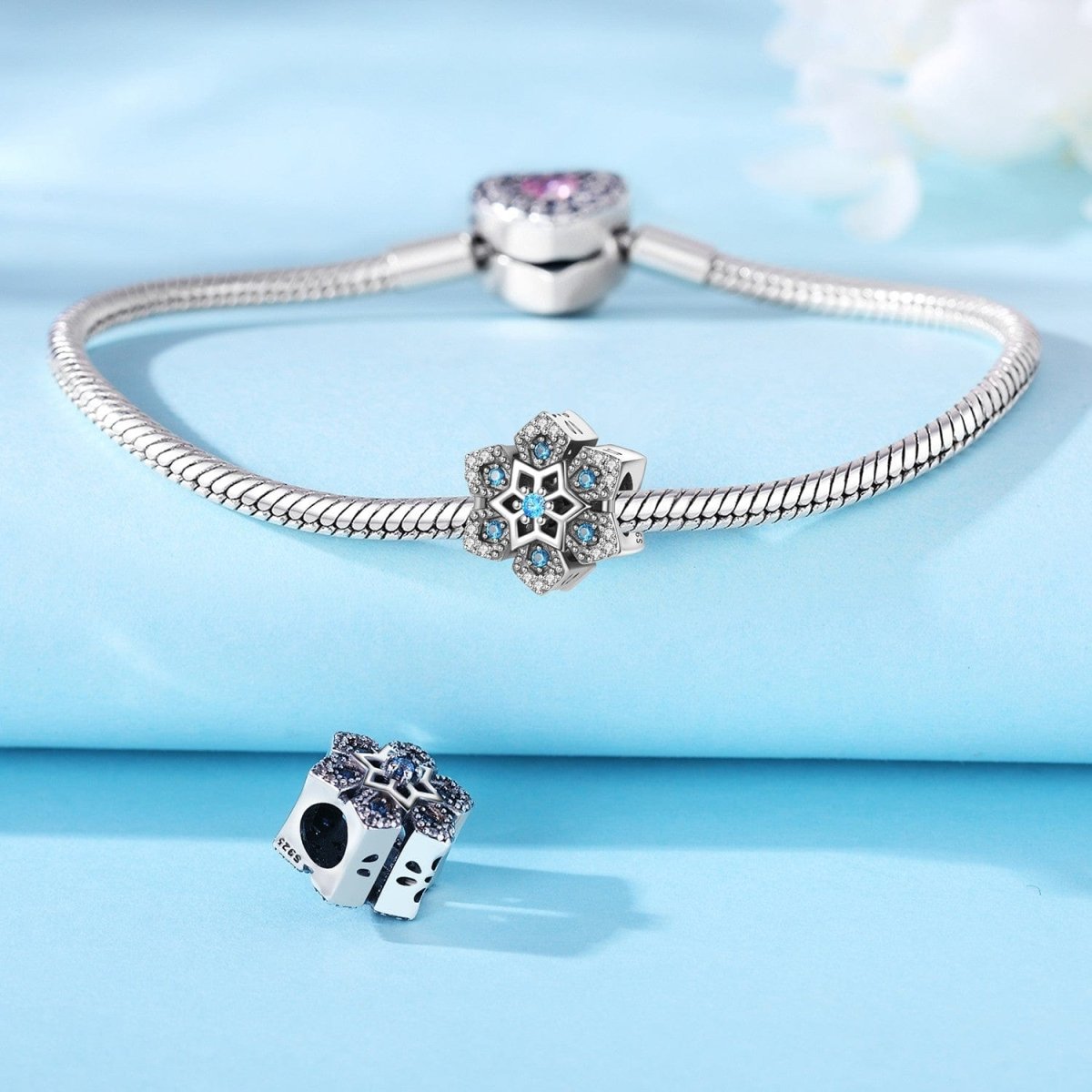 Festive Snowflake Charm