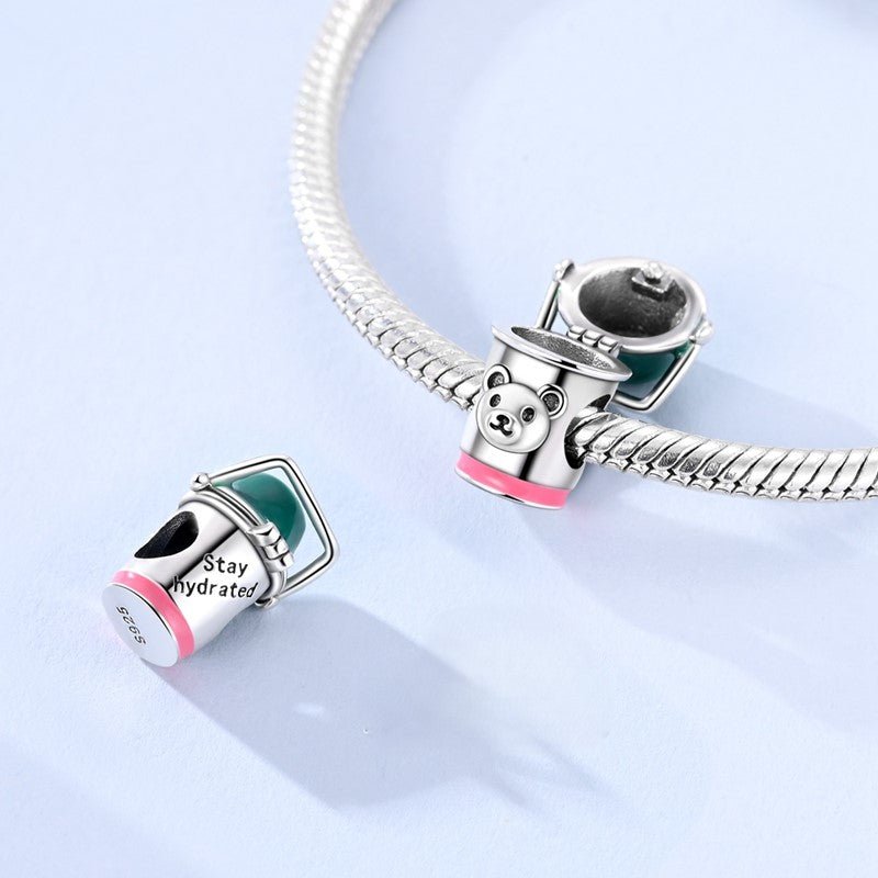 Stay Hydrated Bear Cup Charm