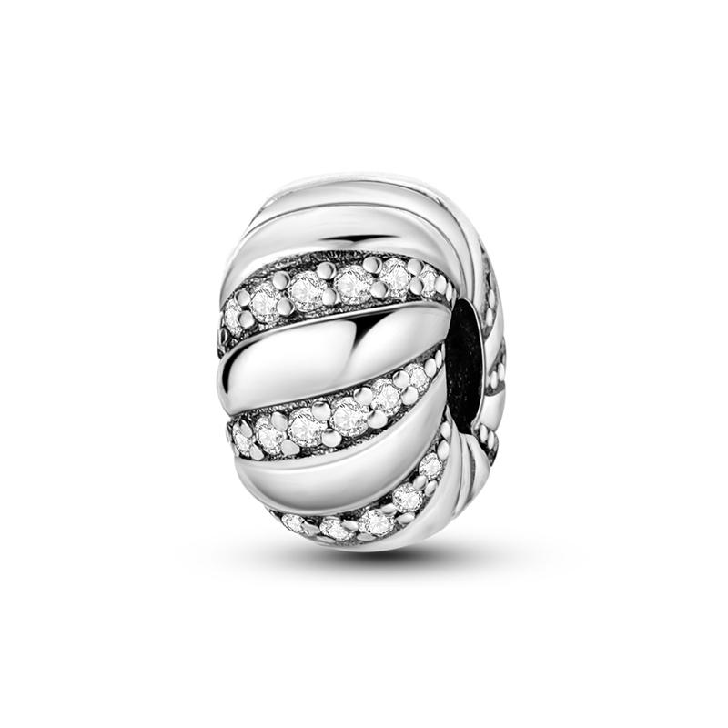 Stones & Enamel Clip Charm
