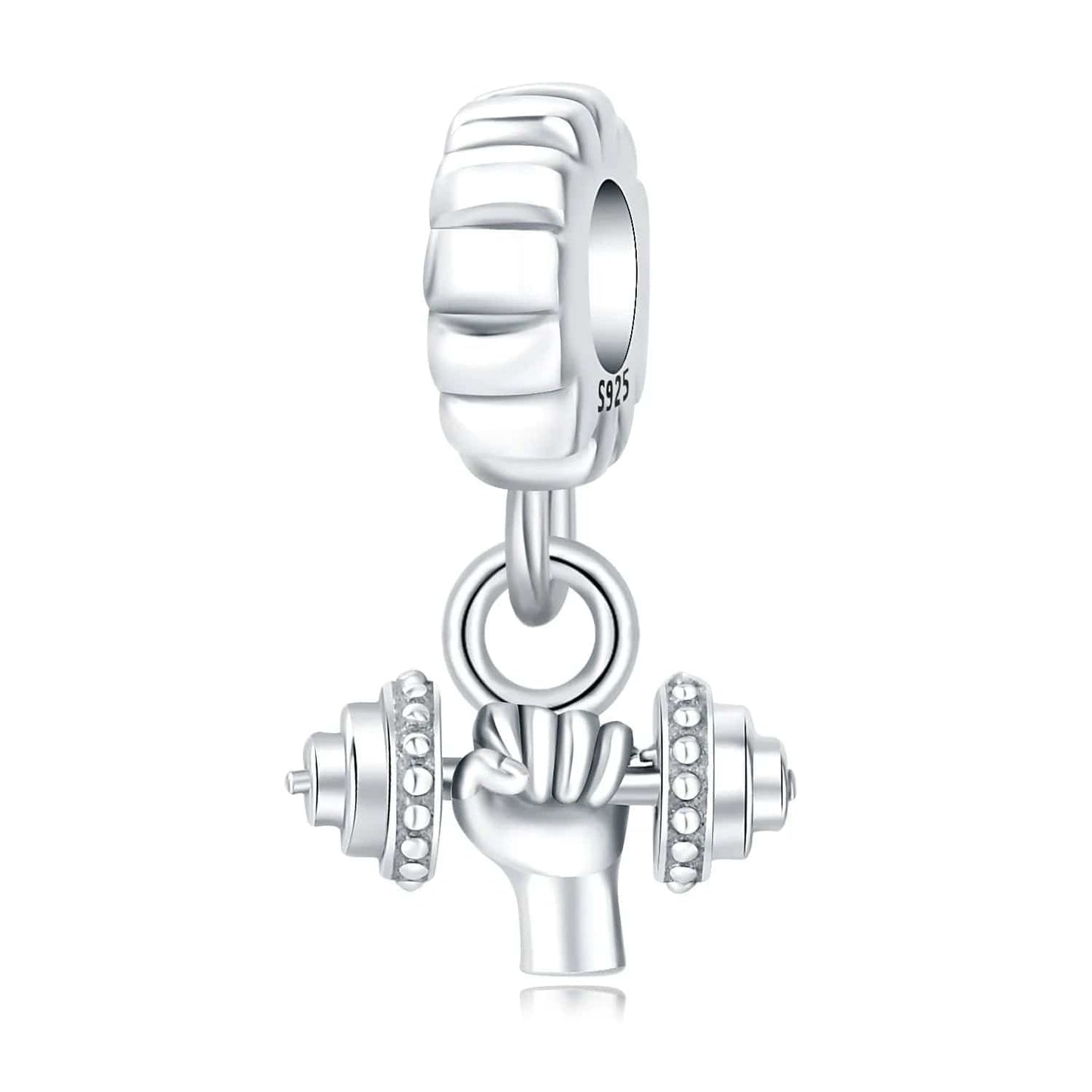Strength & Dumbbell Dangle Charm
