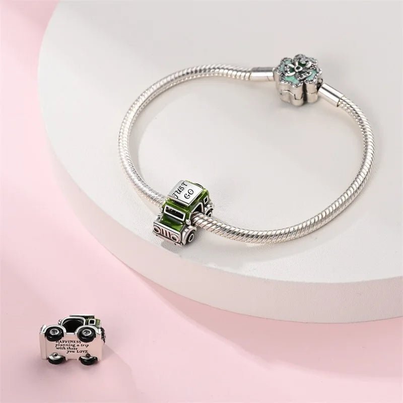 Two-tone Adventure Car Charm