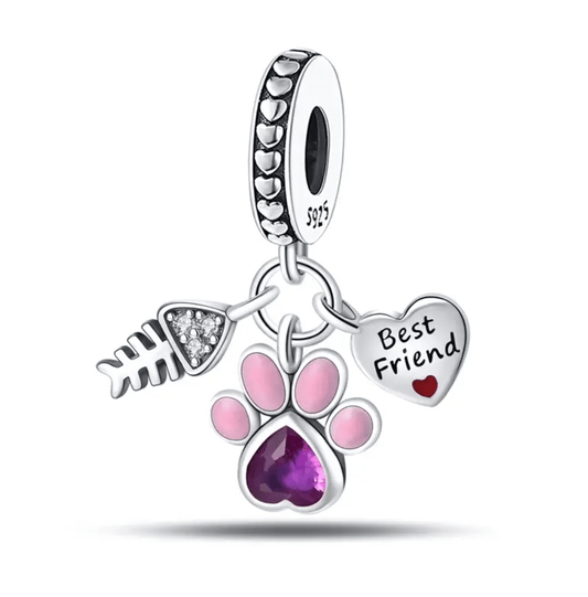 Friendship Triple Dangle Charm