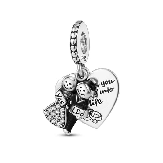 Married Couple Dangle Charm