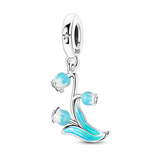 Bluebell Flower Dangle Charm