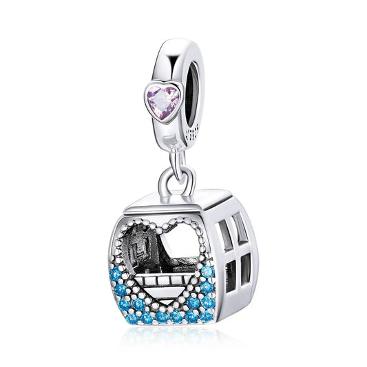 Cable Car Dangle Charm