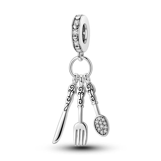 Cooking Essentials Triple Dangle Charm