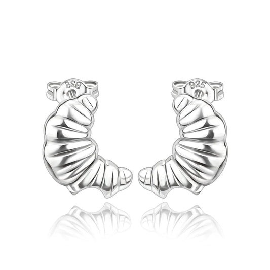 Croissant Hoop Earrings