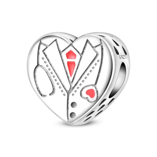 Doctor Heart Charm