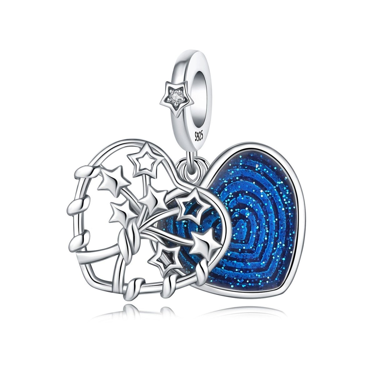 Double Dangle Tree & Galaxy Moon Charm