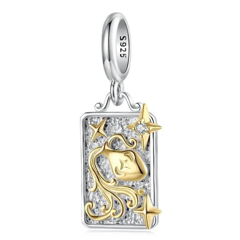Gold & Silver Astrology Signs Zodiac Constellation Charms