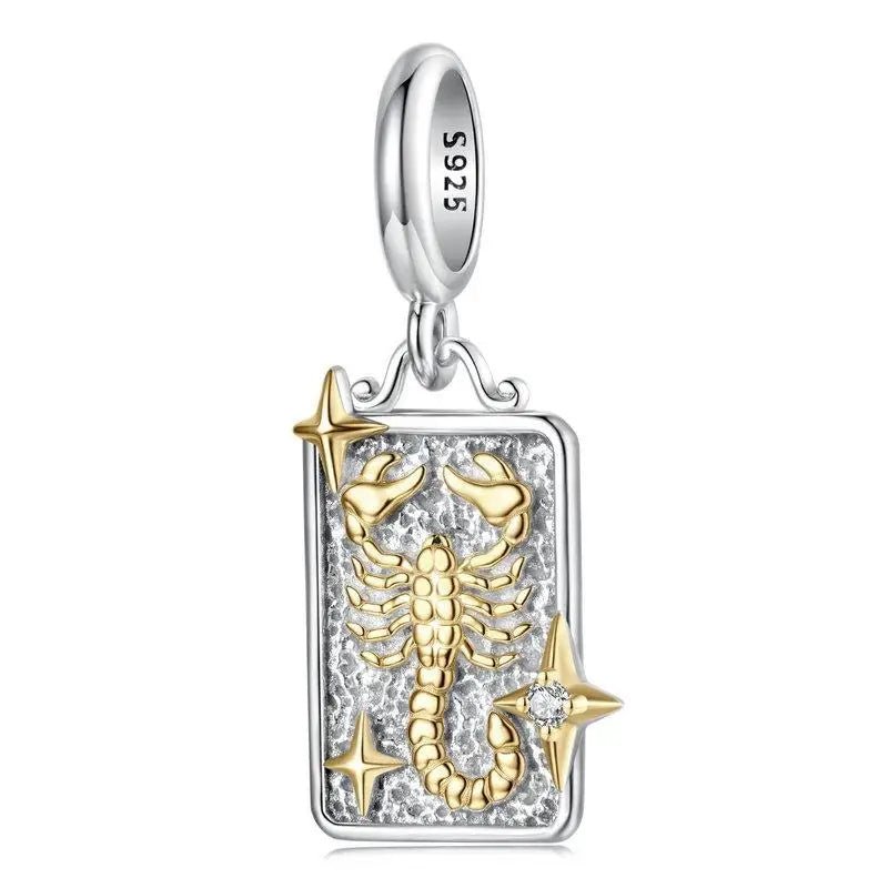 Gold & Silver Astrology Signs Zodiac Constellation Charms