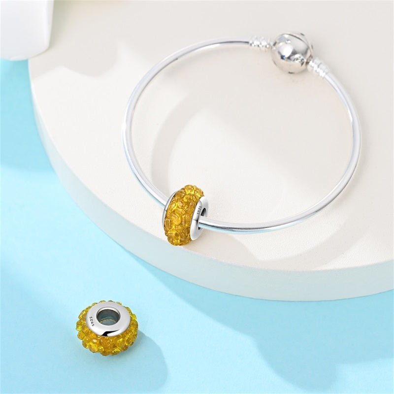 Golden Murano Glass Charm