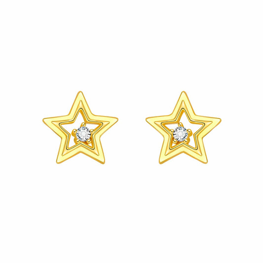Golden Starlight Studs