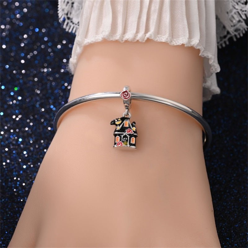 Haunted House Glow-in-the-Dark Dangle Charm